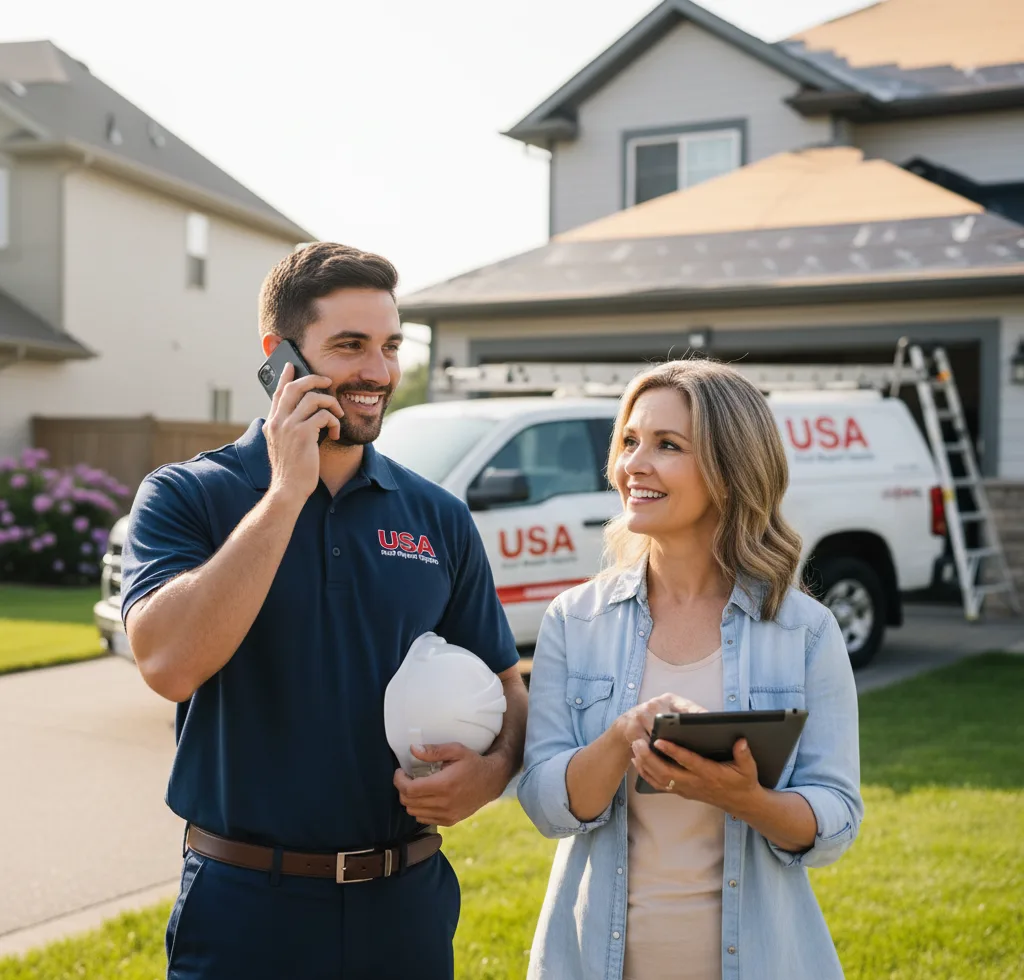 USA Roof Repair Experts customer support in Whittier